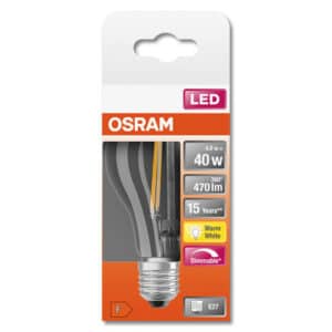 OSRAM LED-Lampe »LED Retrofit CLASSIC A DIM«