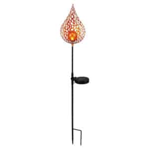 CASAYA LED-Solarleuchte »Flame Svante«