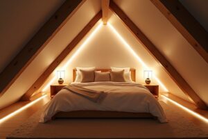 LED Beleuchtung für Dachschrägen: Ideen & Tipps