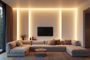LED Wandpanele für moderne Raumbeleuchtung