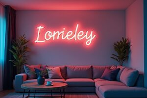 LED Schriftzüge für die Wand