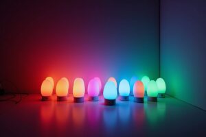 12 LED RGB-Lampen: Kreative Einrichtungsideen.
