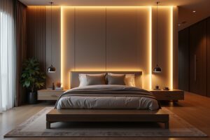 14 LED Stripes Schlafzimmer Ideen