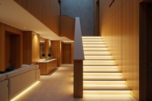 LED Wandleuchten innen für Treppenhäuser